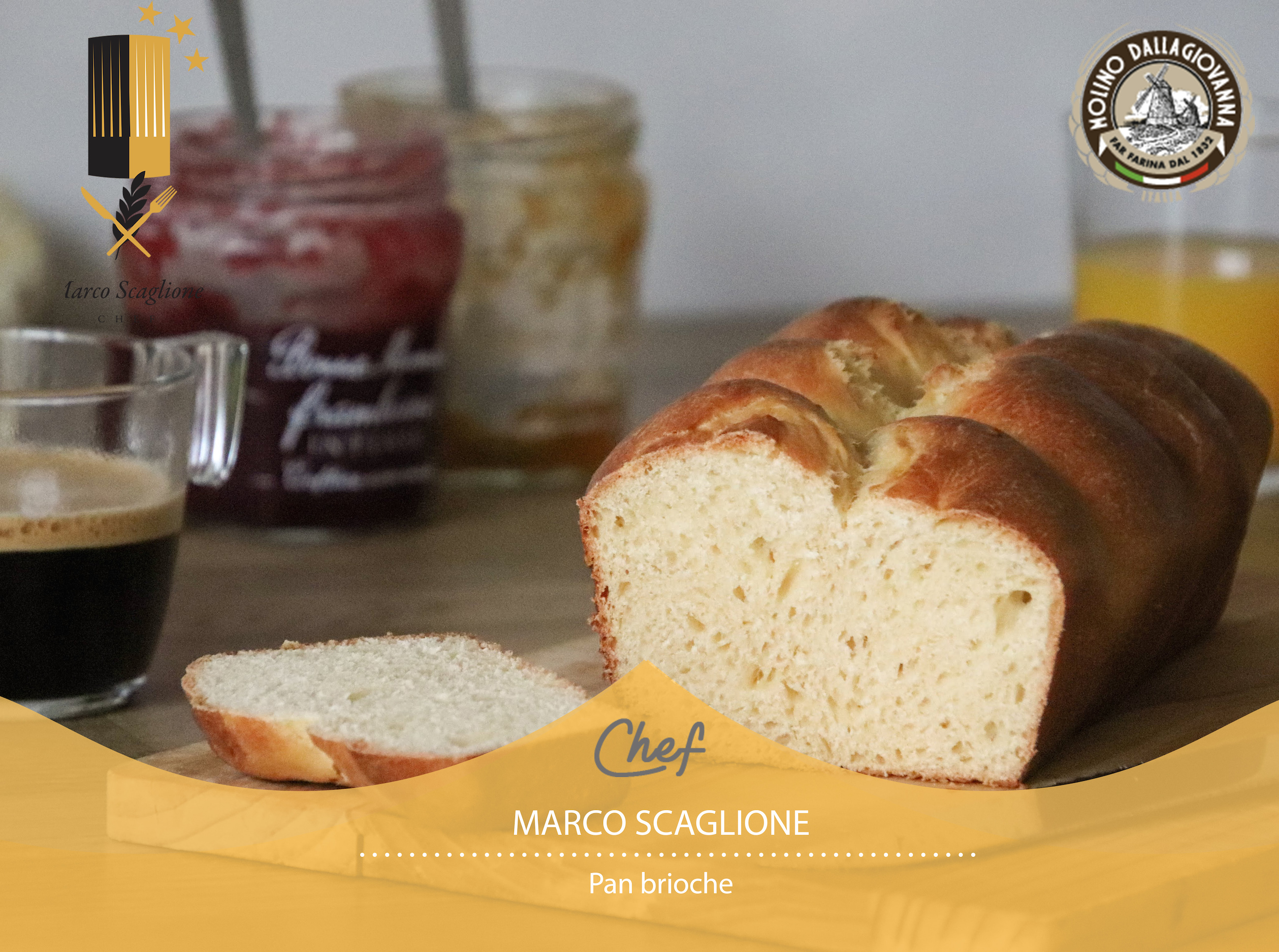 Brioche bread without gluten