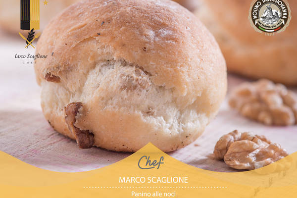 Panecillos sin gluten con harina de frijol negro y nueces