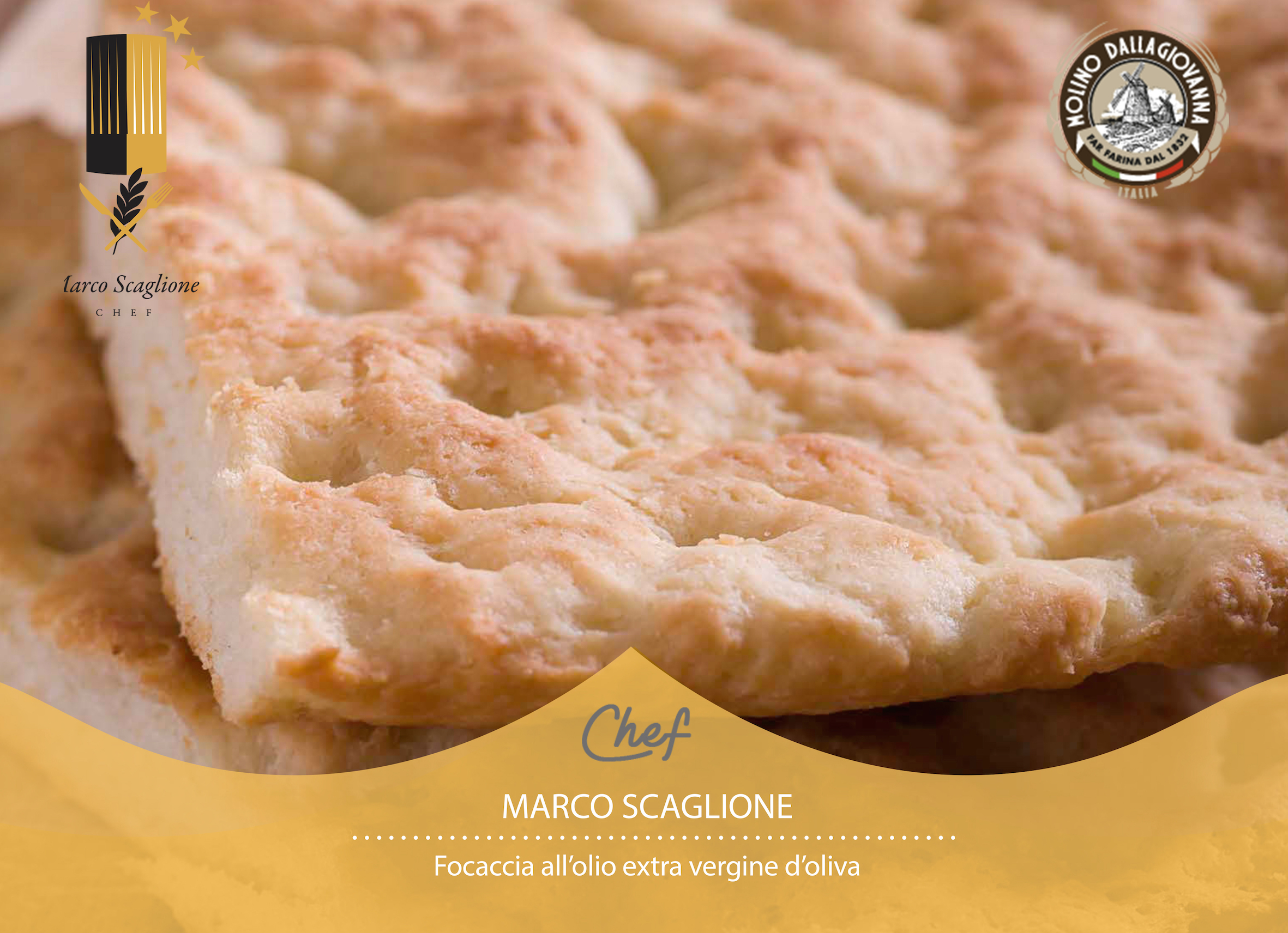 Focaccia sin gluten al aceite de oliva virgen extra