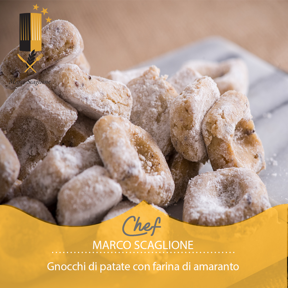 Gnocchi di patate con farina di amaranto 