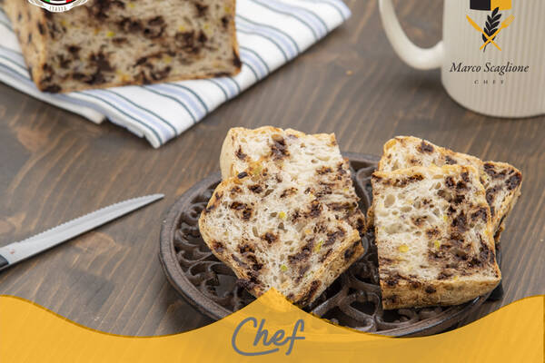 Pan dolce con cioccolato e cannella