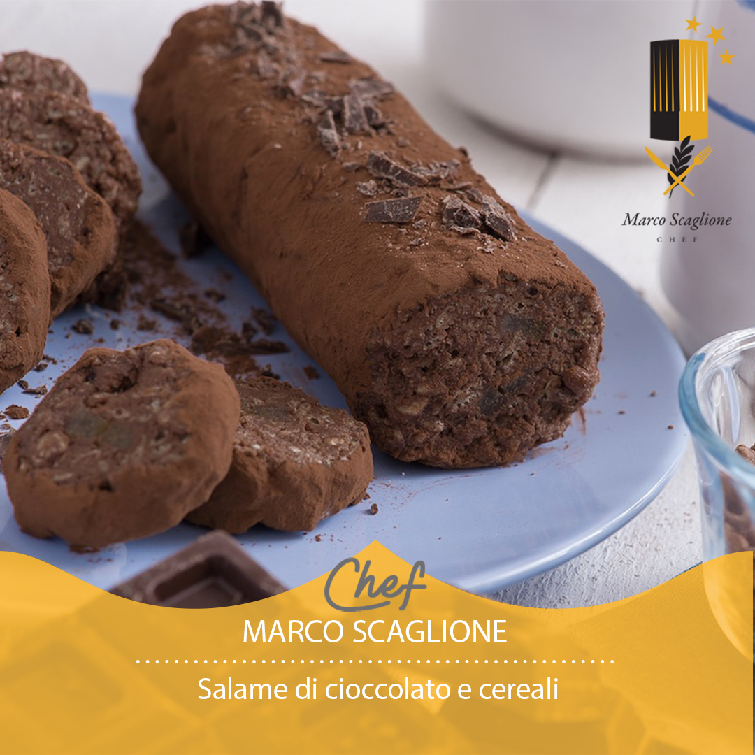 Salame di cioccolato e cereali