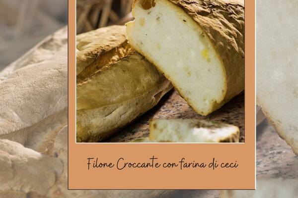 Filone croccante con farina di ceci